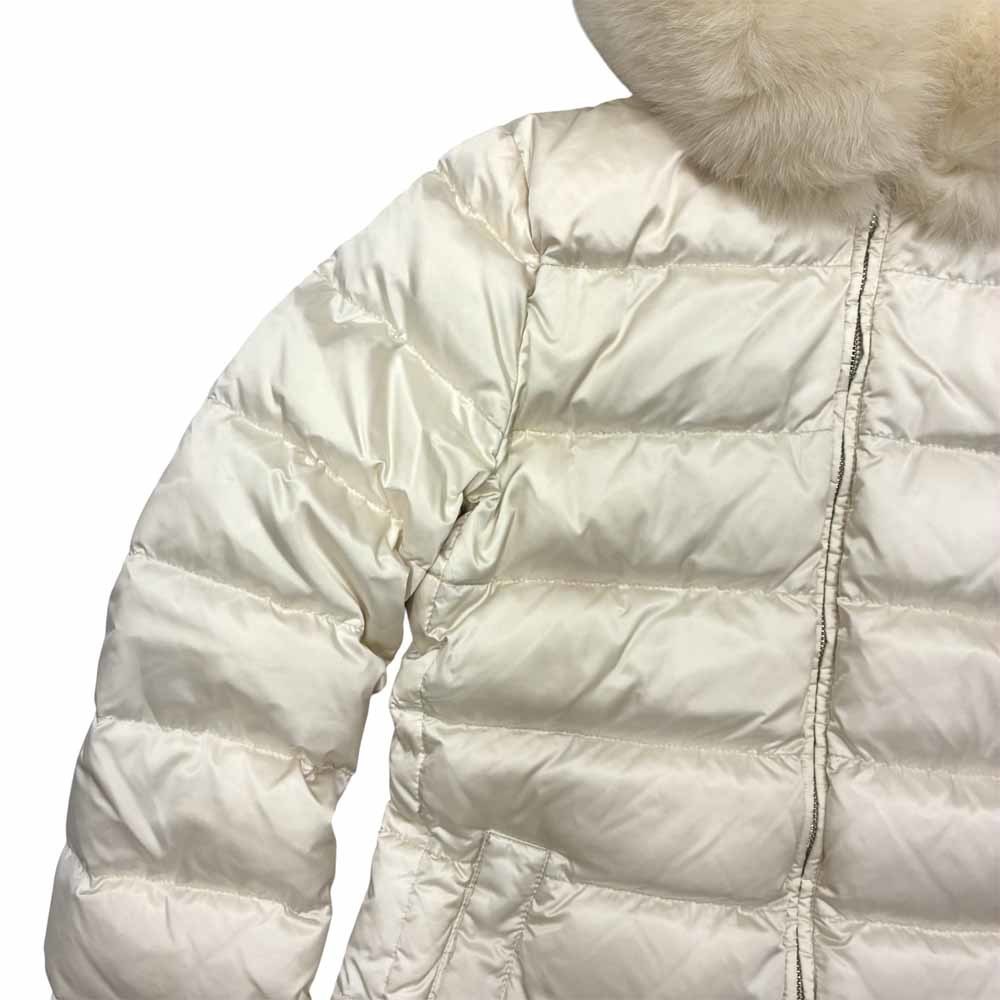 Prada Triangle Down Jacket White - image 3